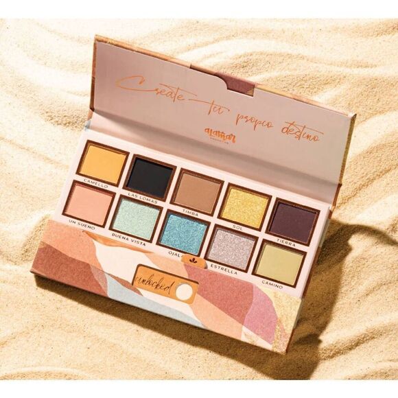 BNIB~Alamar Cosmetics Destino Eyeshadow Palette~Gorgeous Colors - Picture 3 of 6